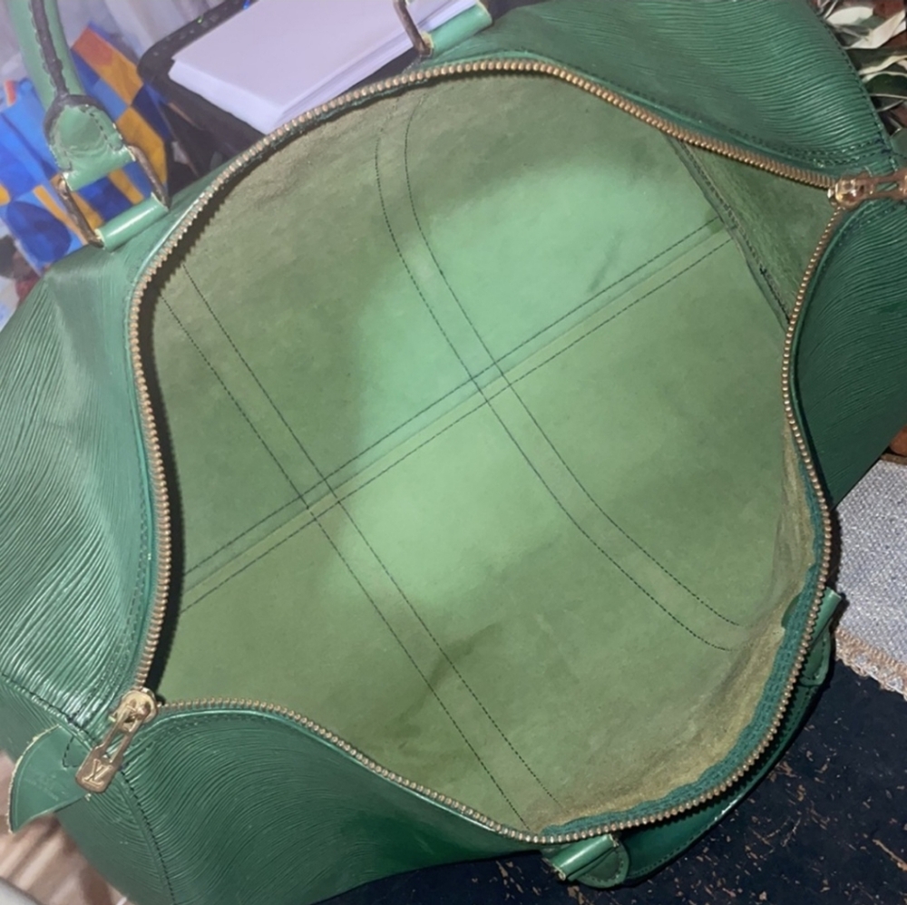 Louis vuitton green 55 Duffel Bag - Picture 9 of 9